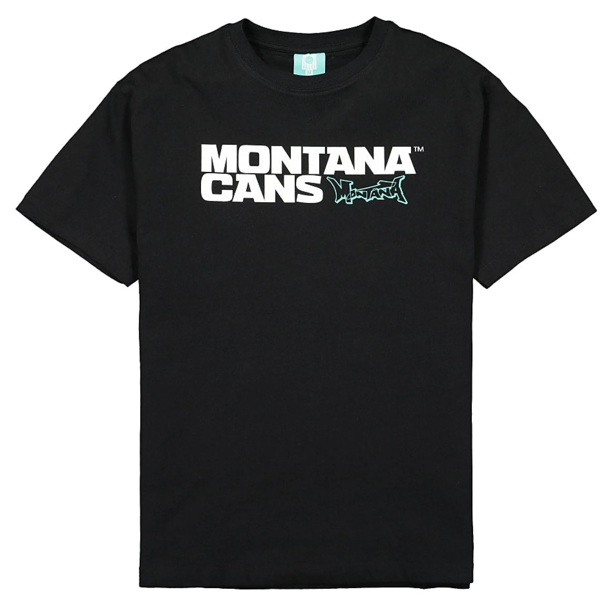 Textile & Gear | T-Shirts & Long Sleeves^Montana T-Shirt Typo + Logo Black