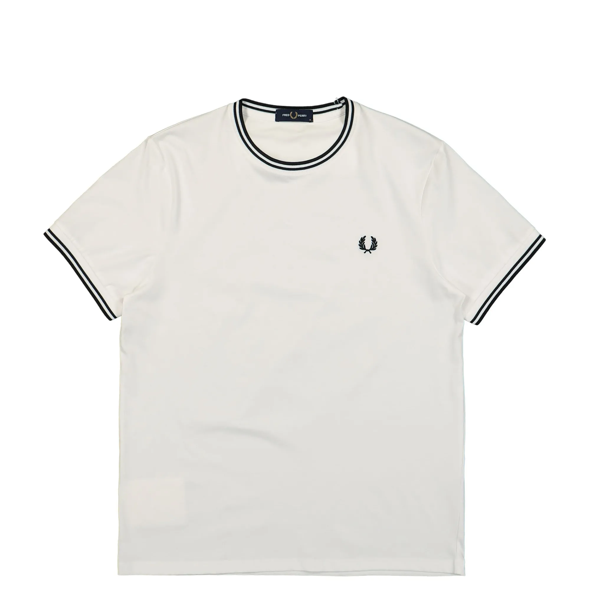 T-Shirts & Long Sleeves^Fred Perry Twin Tipped T-Shirt White