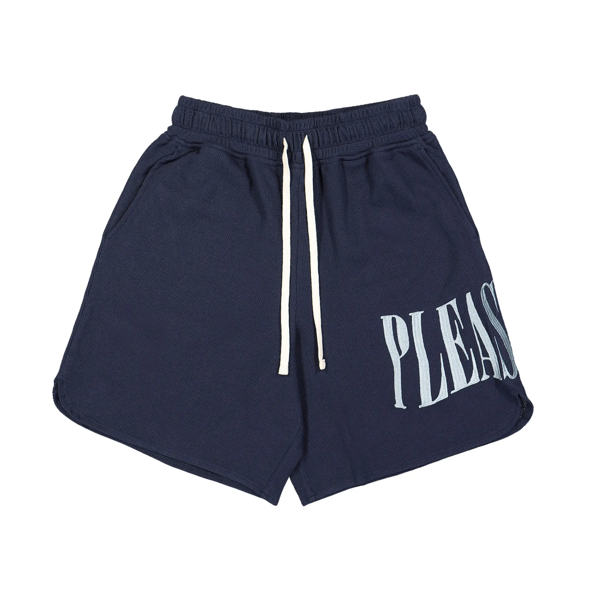 Pants & Shorts^Pleasures Twitch Waffle Knit Short Navy