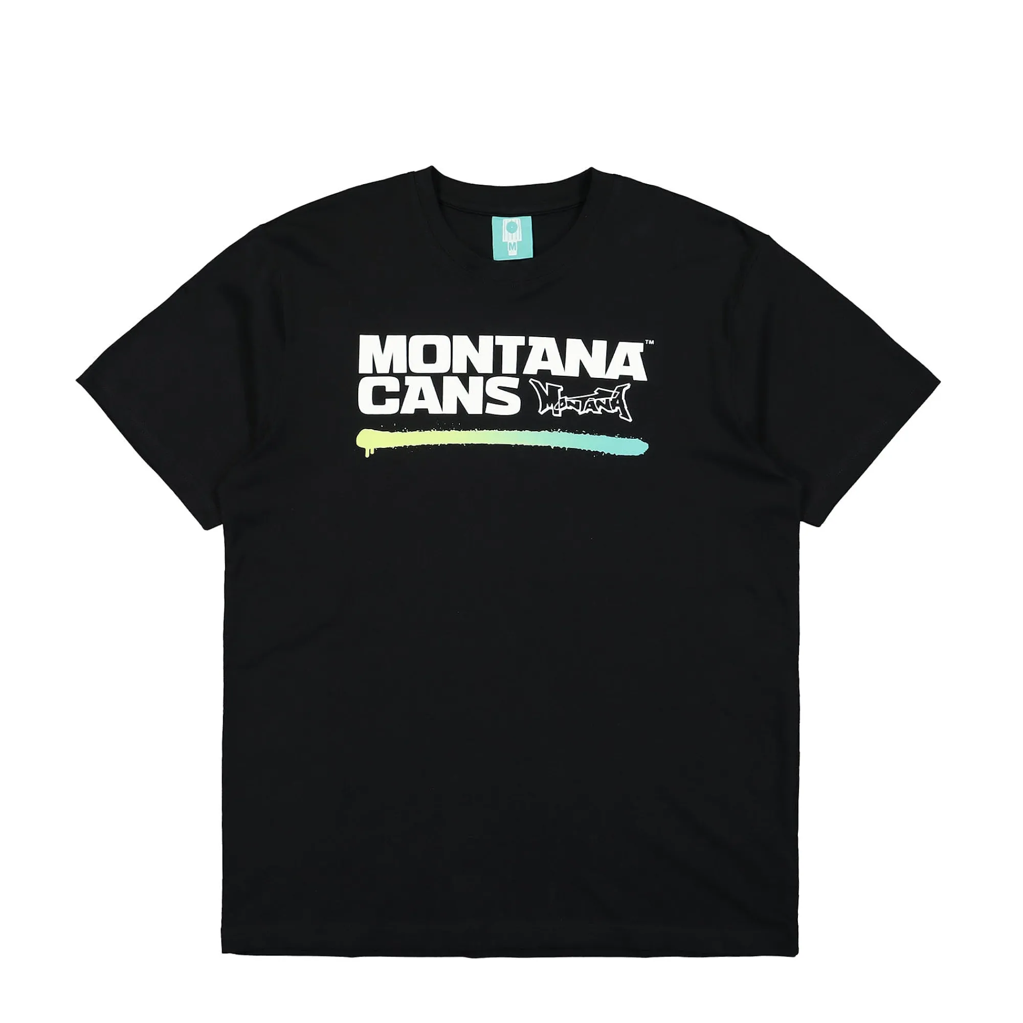 Textile & Gear | T-Shirts & Long Sleeves^Montana Typo Logo Line T-Shirt Black