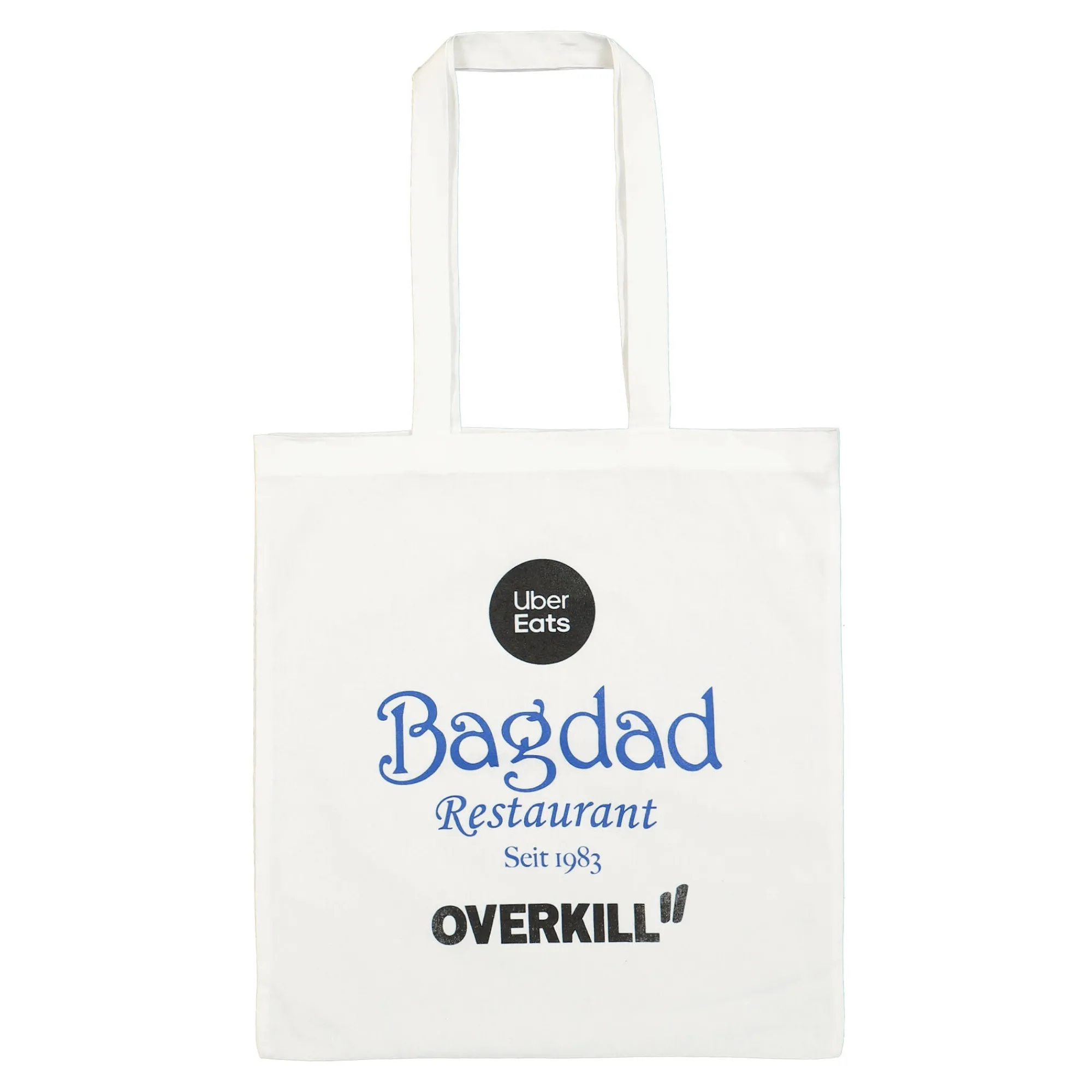 Bags & Backpacks | Bags & Backpacks^Overkill Uber Eats Bagdad Tote Bag White