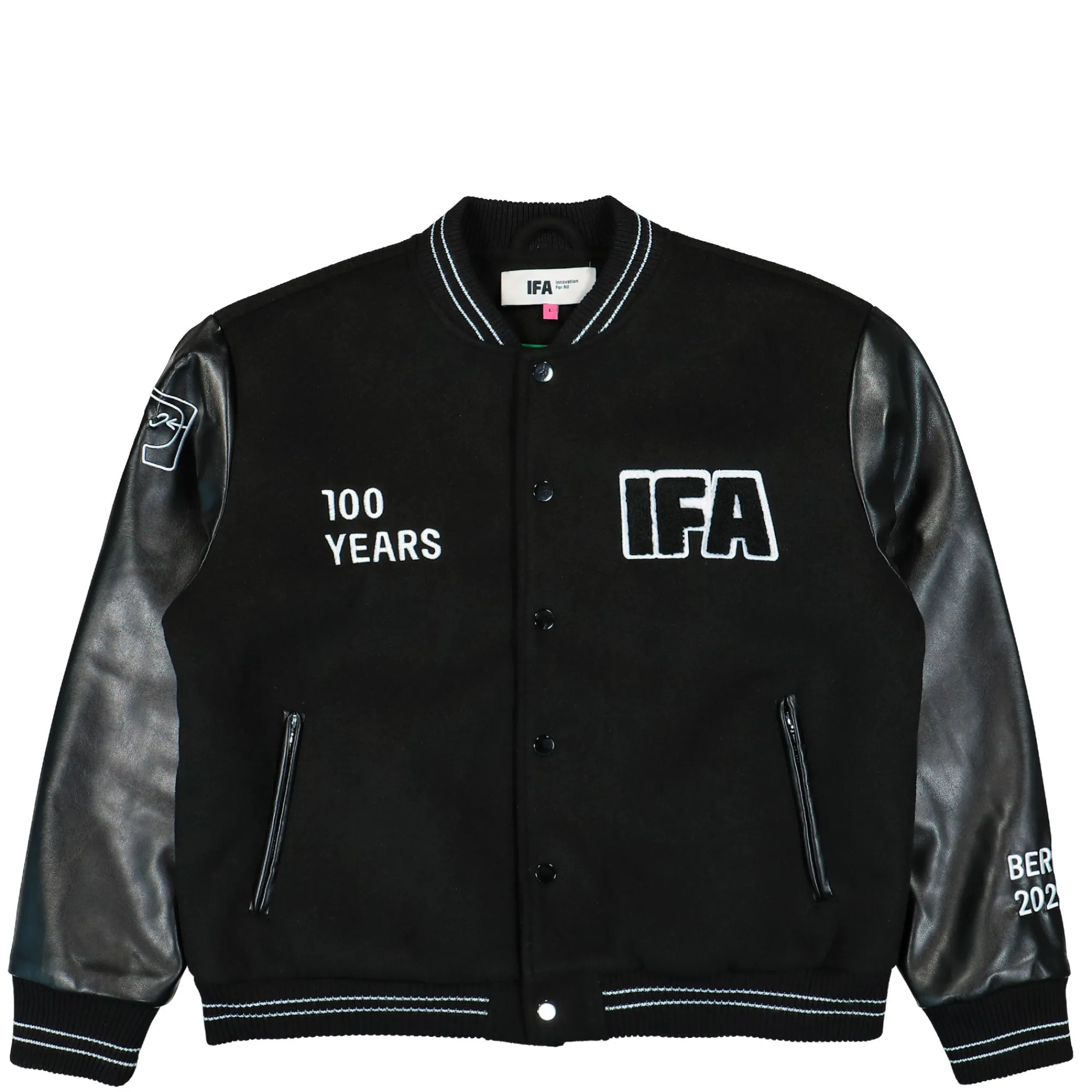 Jackets & Coats | Jackets & Coats^IFA Varsity Jacket Black