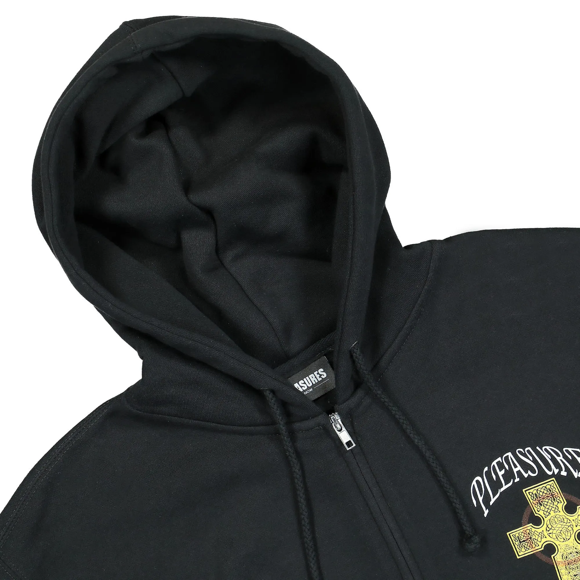 Sweatshirts & Hoodies^Pleasures Vegan Zip Hoody Black