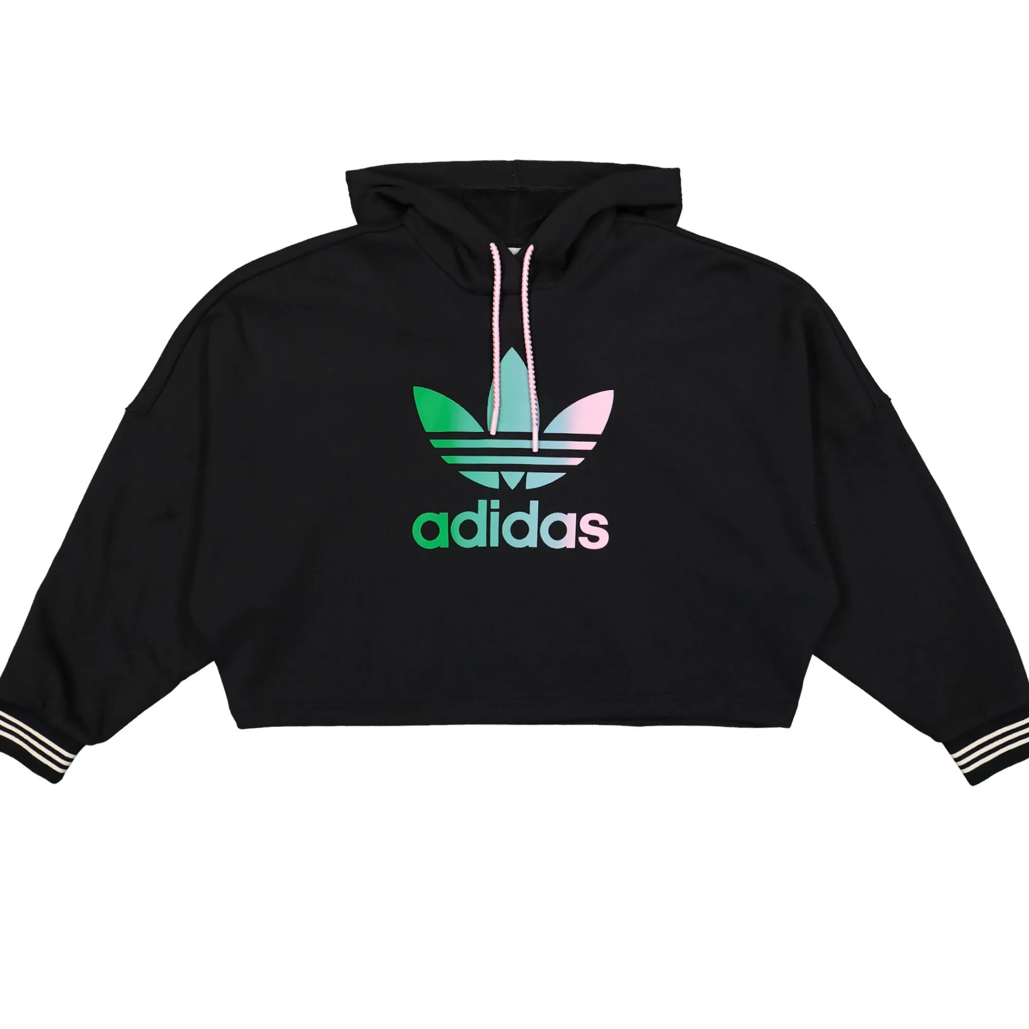 Sweatshirts & Hoodies^adidas W Cropped Hoodie Black