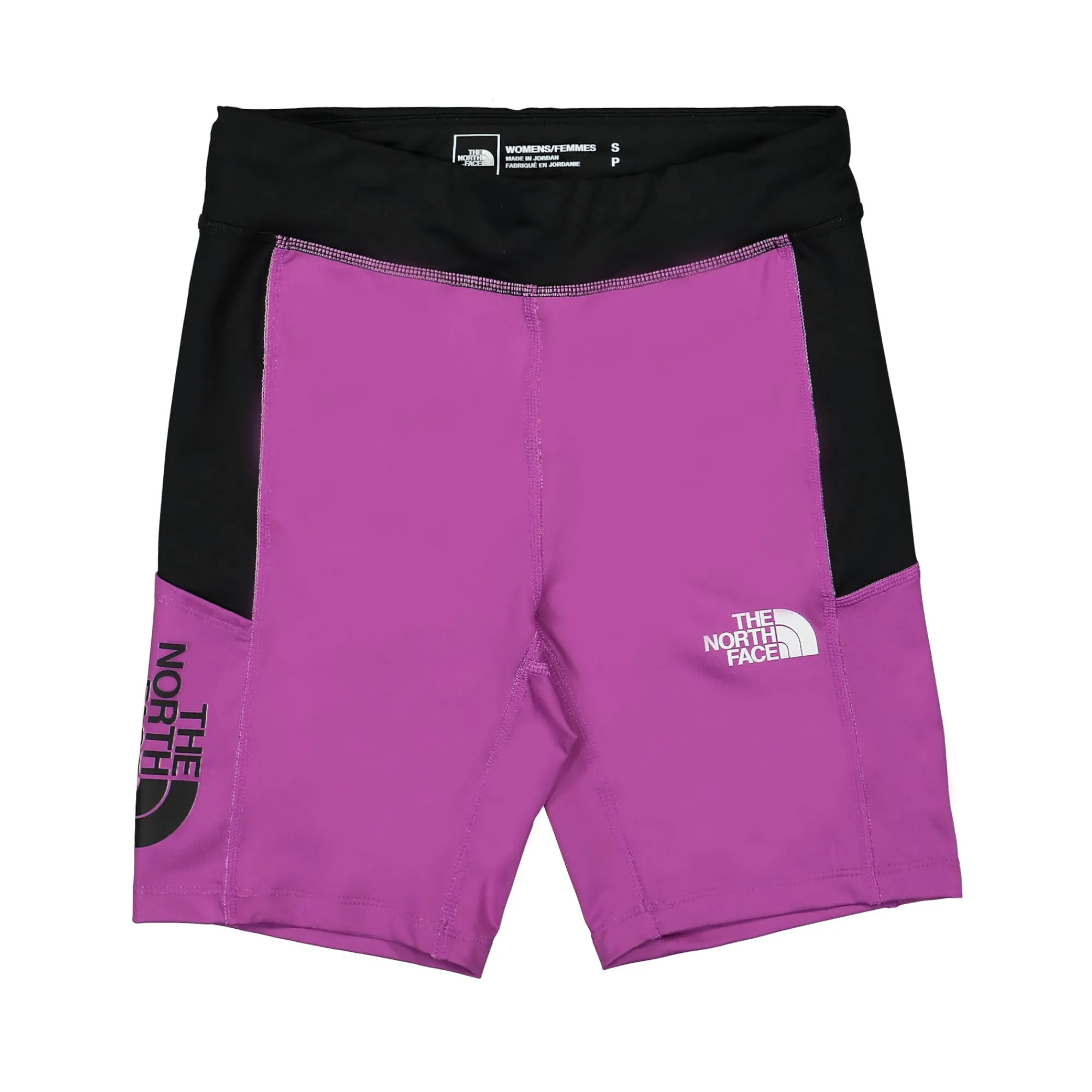 Pants & Shorts^The North Face W Poly Knit Shorts Purple/TNFBlack