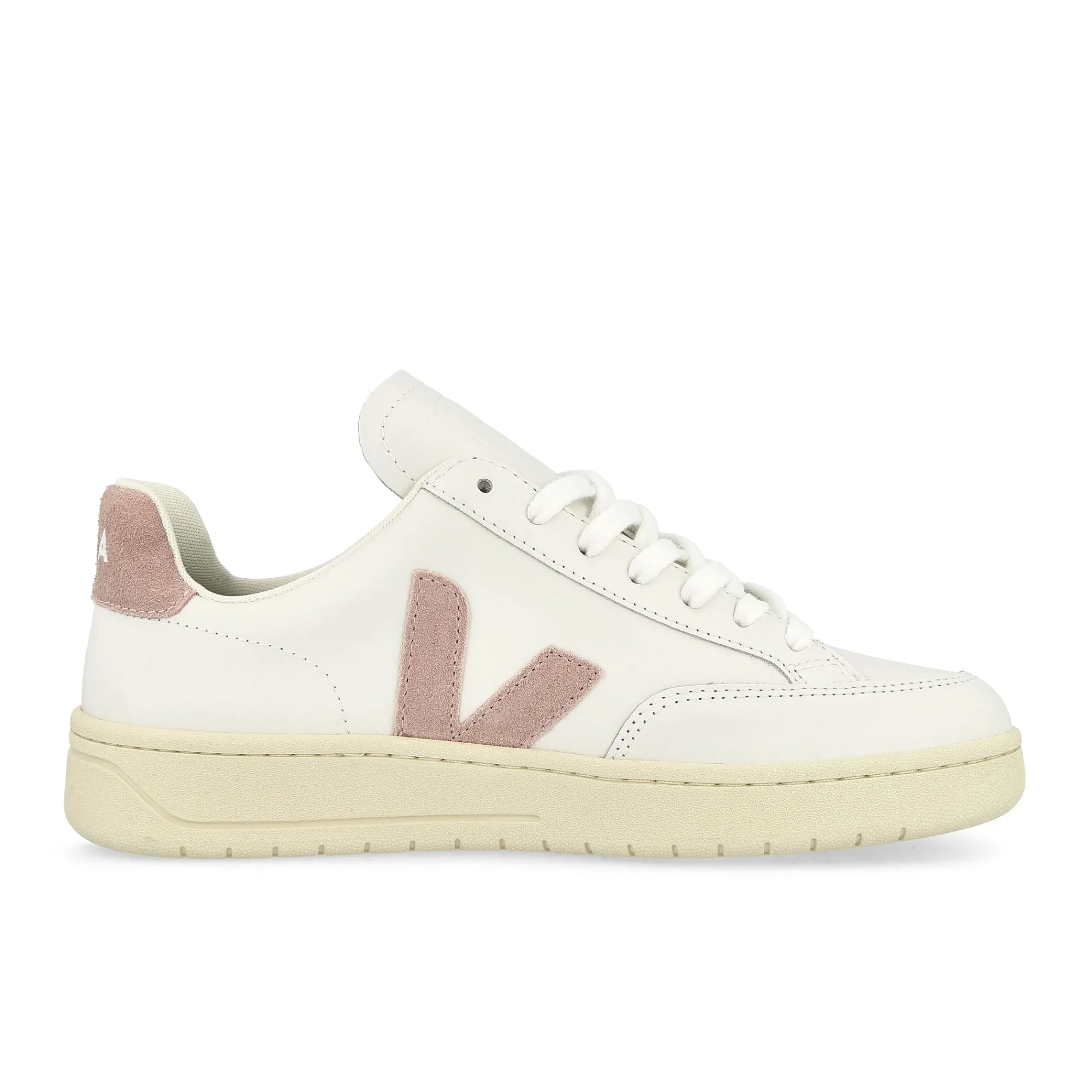 Low Tops^Veja W V-12 Leather Extra-White/Babe