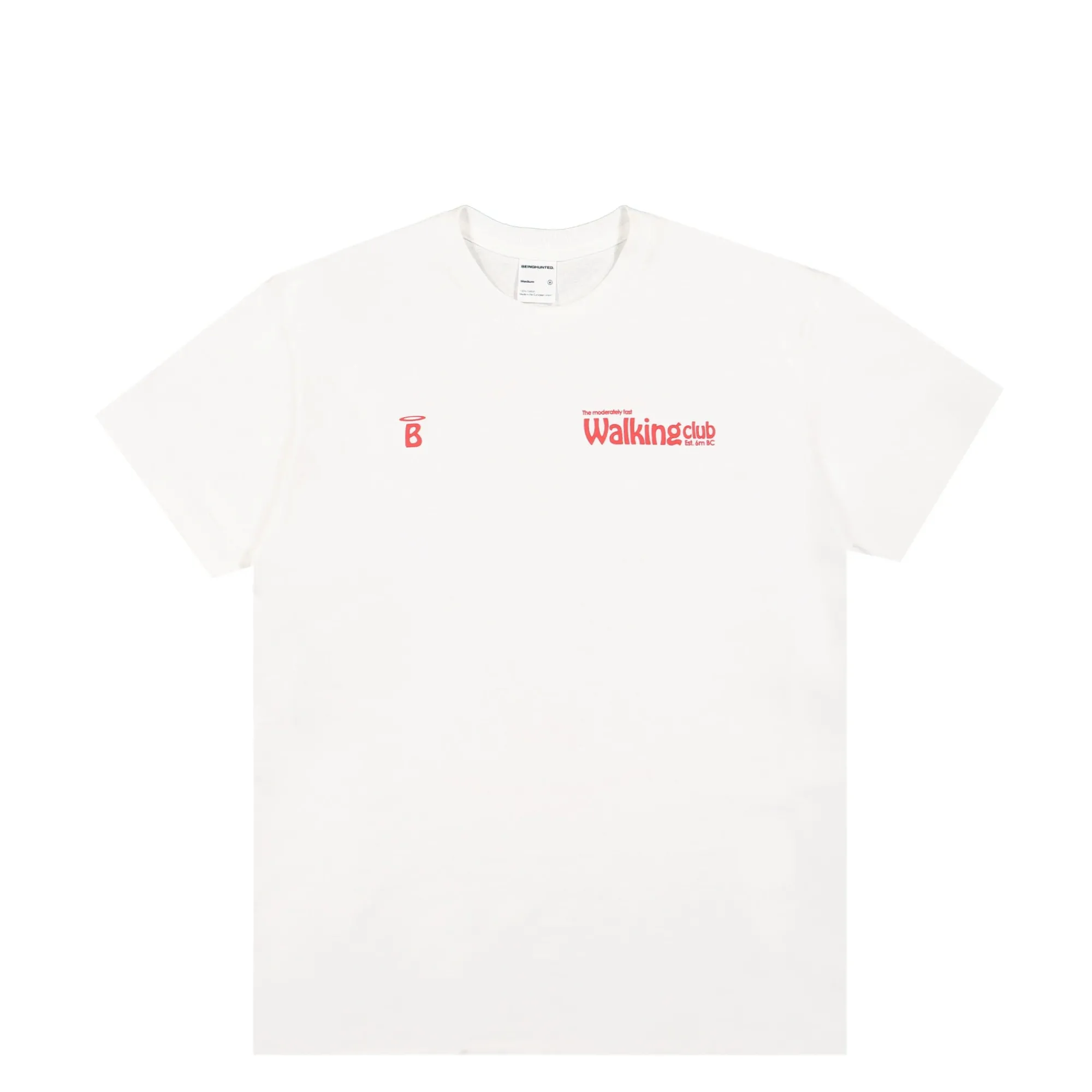 T-Shirts & Long Sleeves^Beinghunted Walking Club Evolution T-Shirt White