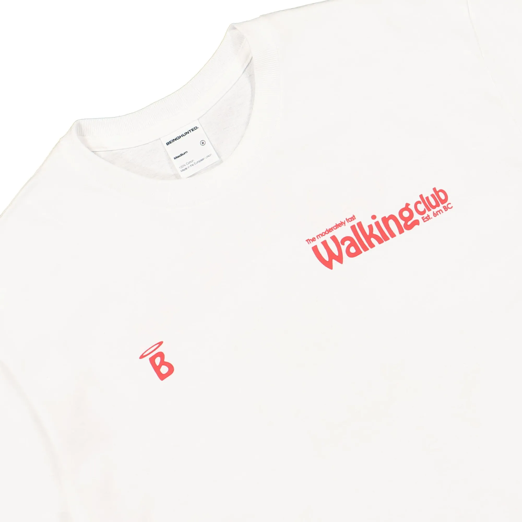 T-Shirts & Long Sleeves^Beinghunted Walking Club Evolution T-Shirt White