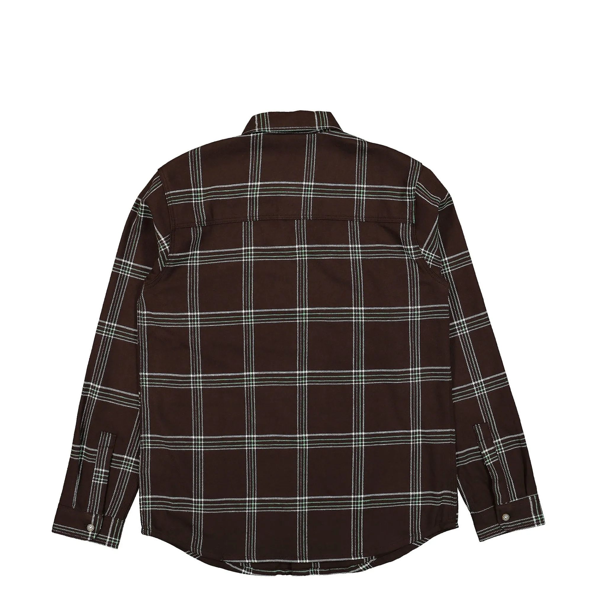 Shirts^Dickies Warrenton LS Shirt DarkBrown