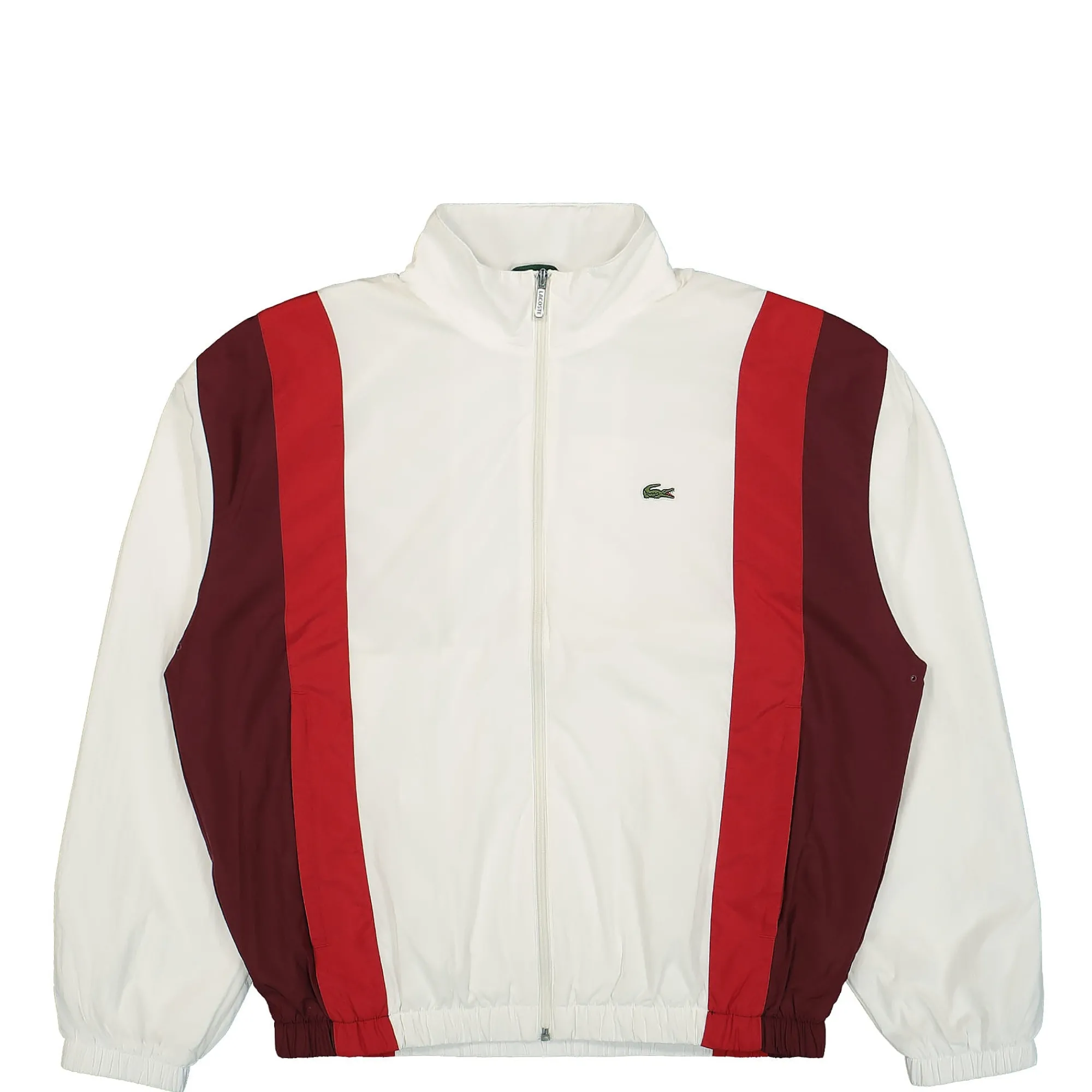 Jackets & Coats | Sweatshirts & Hoodies^Lacoste Waterproof Blouson White/Bordeaux/Red