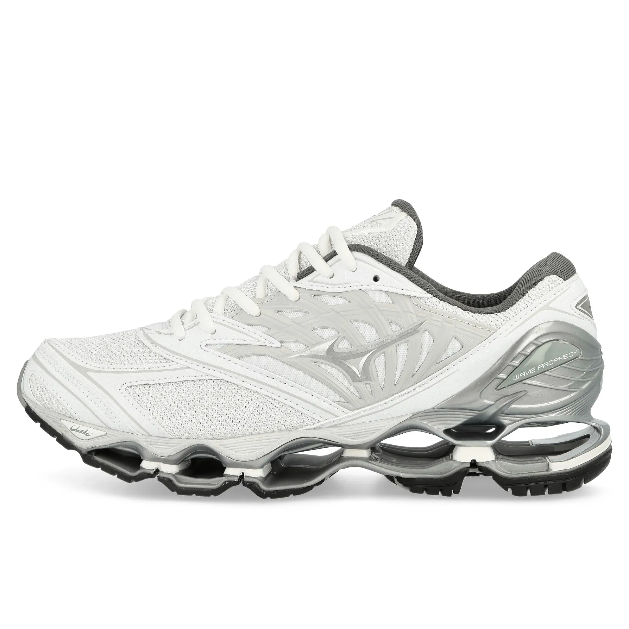 Low Tops | Outdoor & Performance^Mizuno Wave Prophecy LS White/Silver/HarborMist