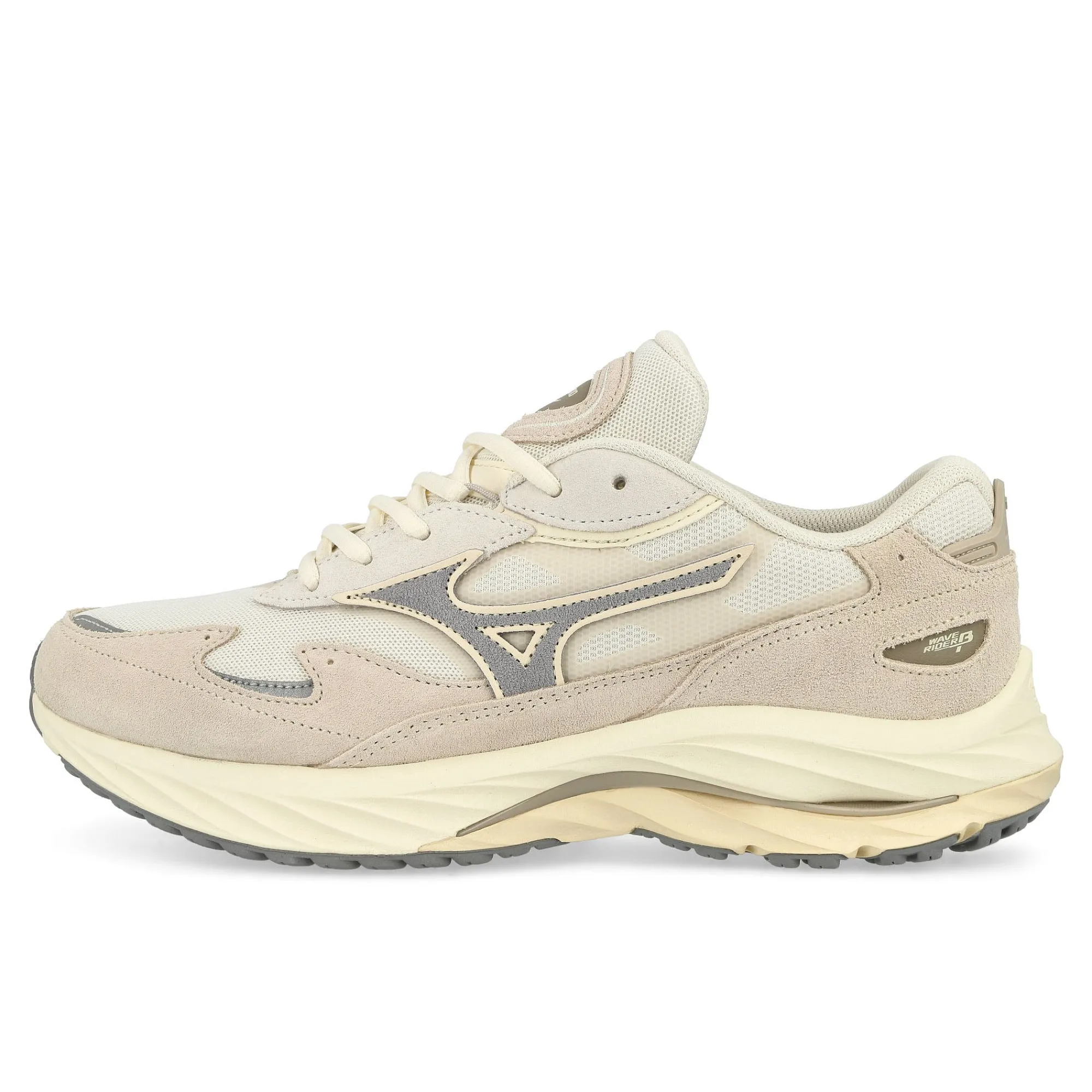 Low Tops | Retro & Running^Mizuno Wave Raider B WhiteSand/UltimateGray