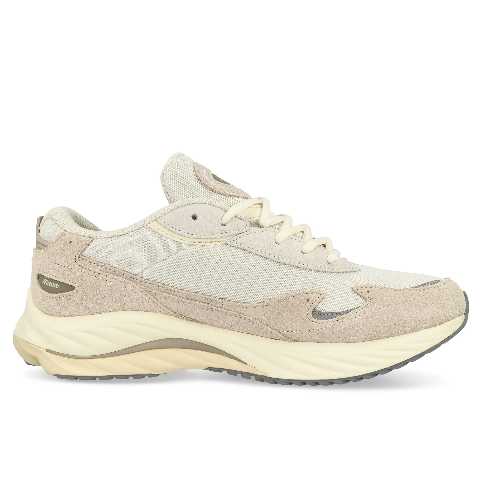 Low Tops | Retro & Running^Mizuno Wave Raider B WhiteSand/UltimateGray