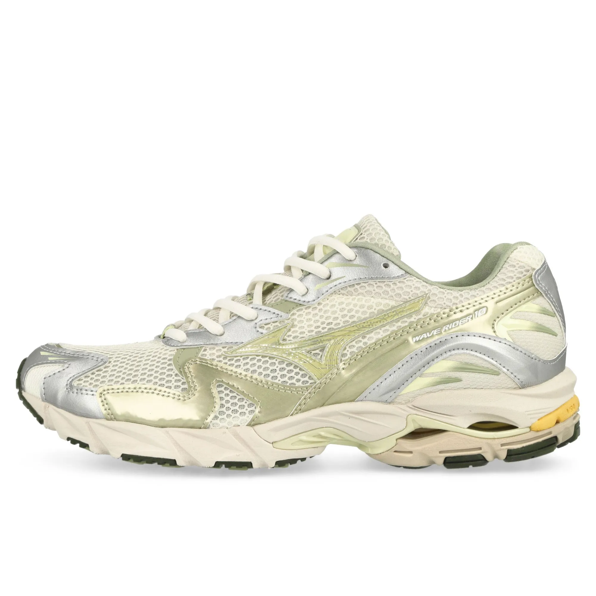 Low Tops | Retro & Running^Mizuno Wave Rider 10 SnowWhite/WhiteJade/DesertSage