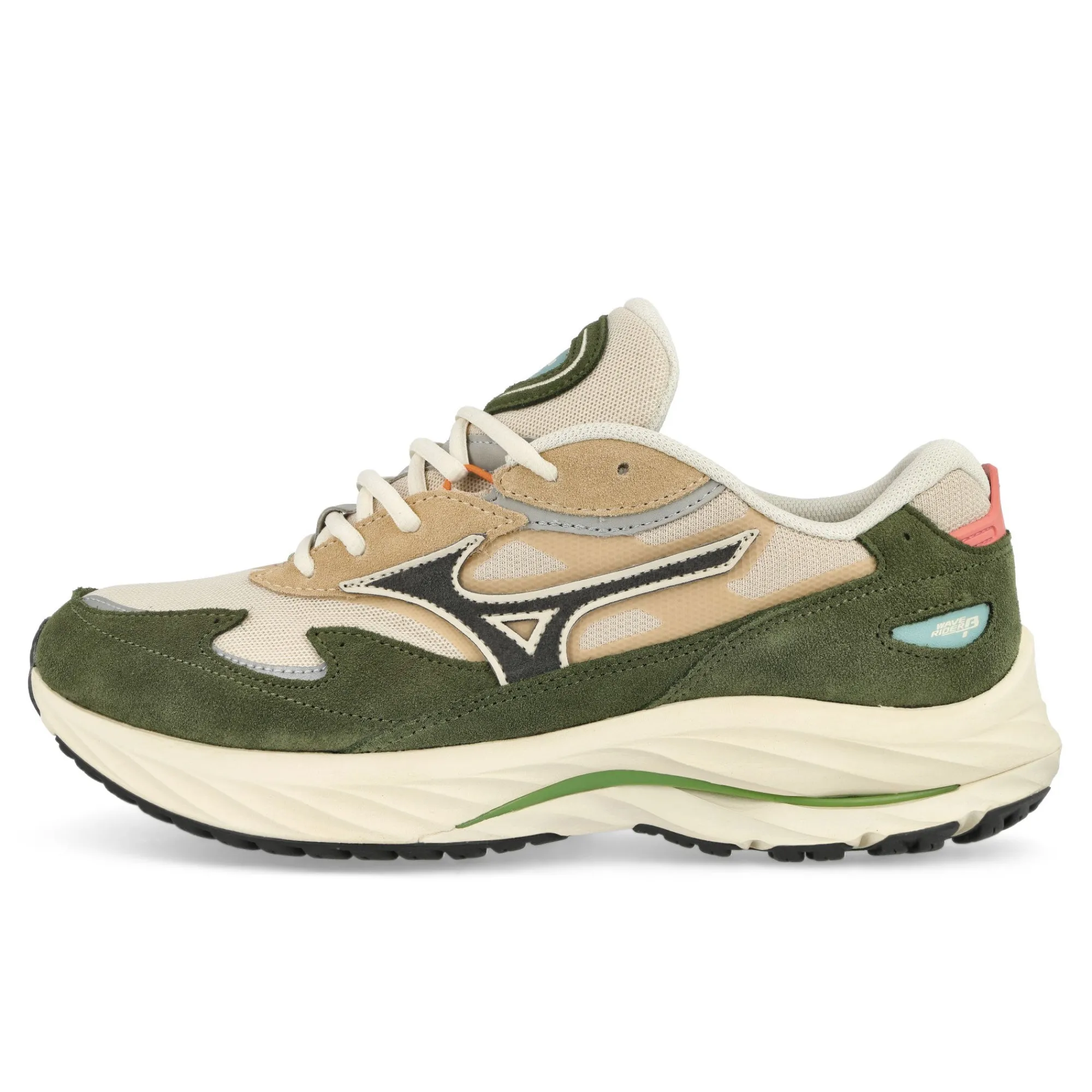 Low Tops | Retro & Running^Mizuno Wave Rider Beta SummerSand/DarkShadow/RifleGreen