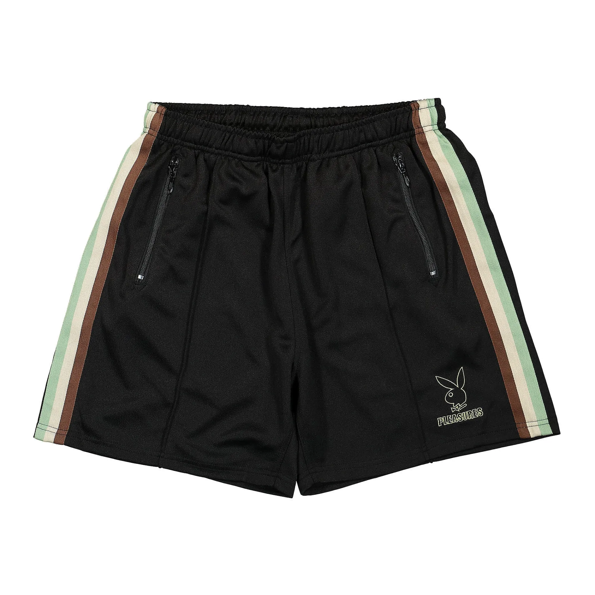 Pants & Shorts^Pleasures Wicked Track Shorts Black