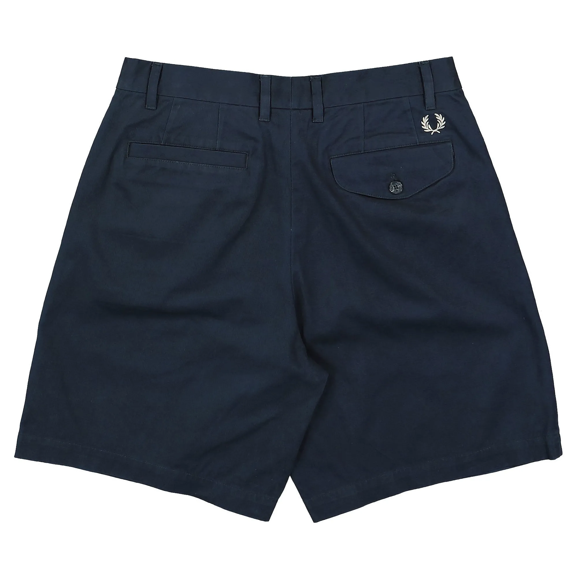 Pants & Shorts^Fred Perry Wide Leg Woven Short Navy