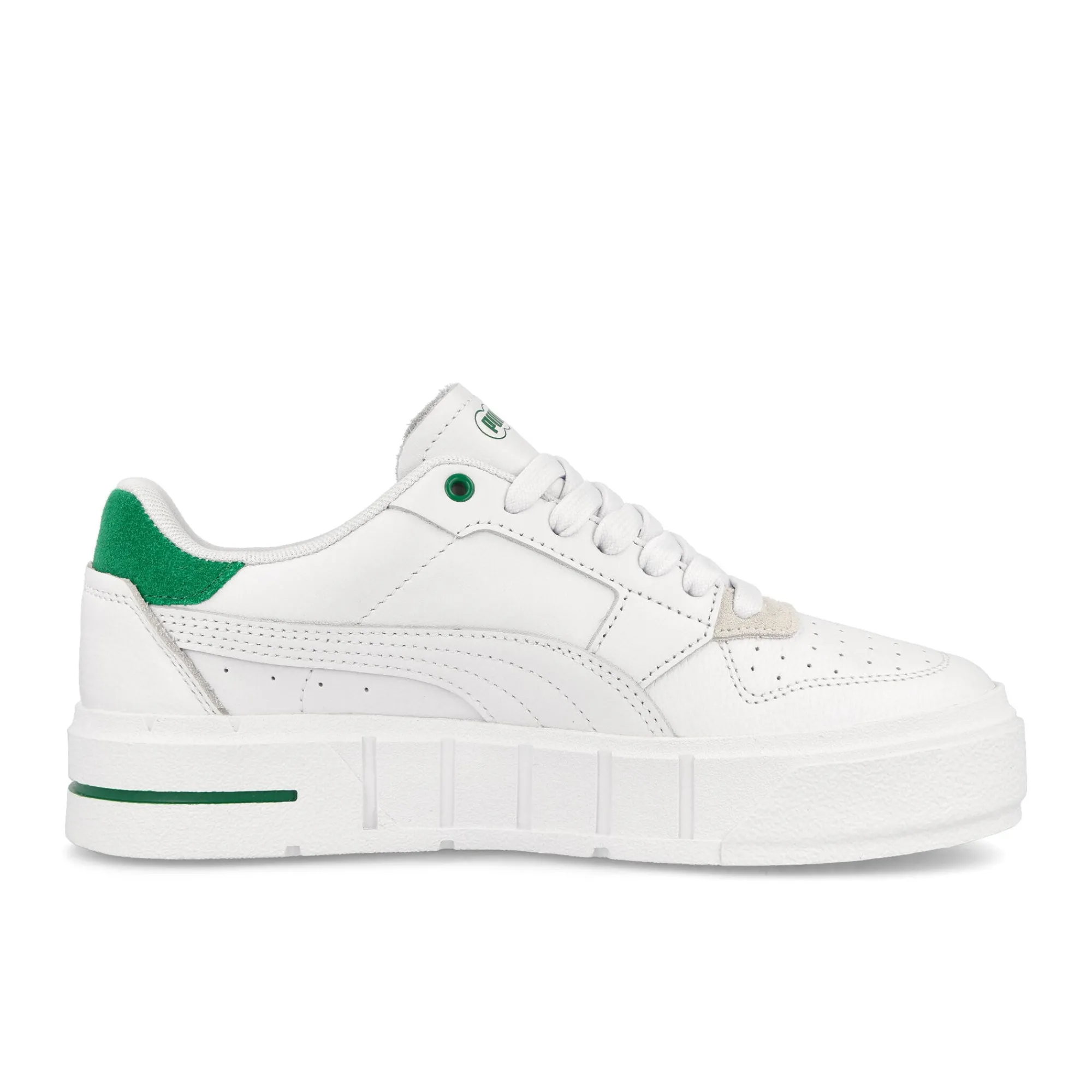 Low Tops^Puma Wmns Cali Court Match PumaWhite-ArchiveGreen