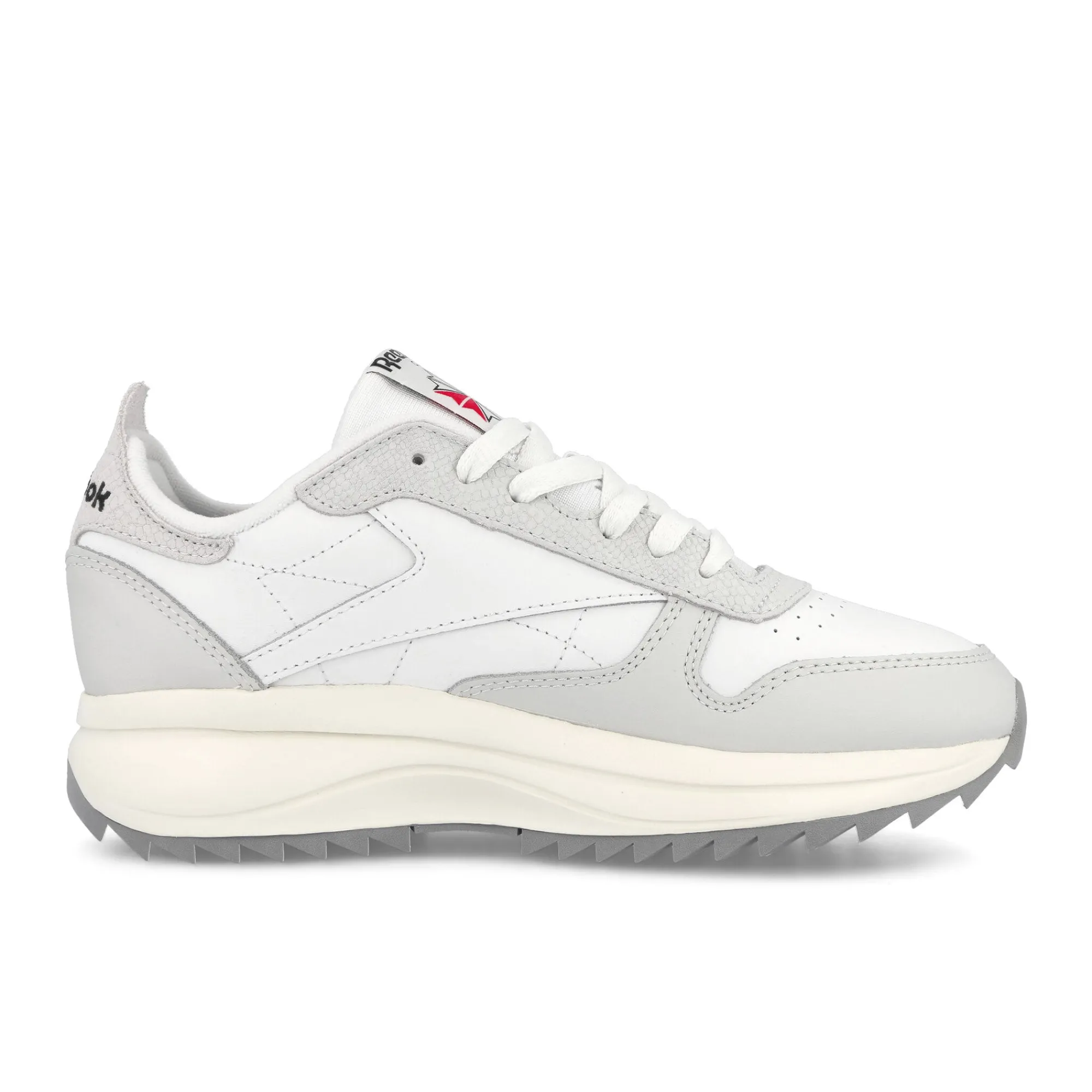 Low Tops^Reebok Wmns Classic Leather SP Extra FootwearWhite/CoolGrey/CoolGrey