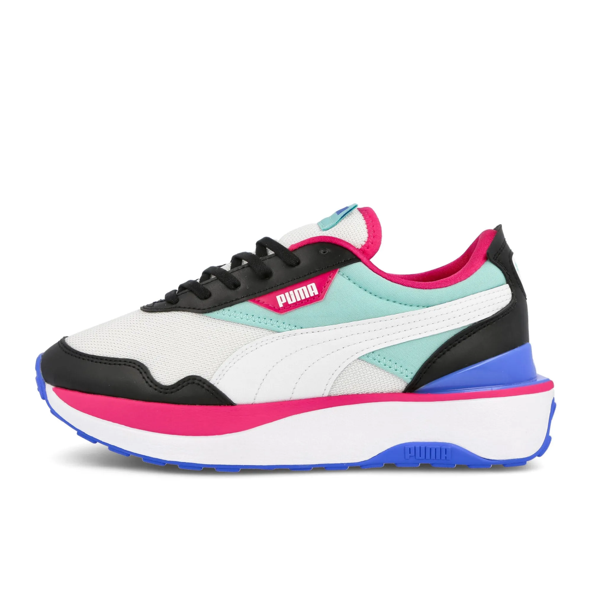 Retro & Running | Low Tops^Puma wmns cruise rider flair PumaWhite-EggshellBlue