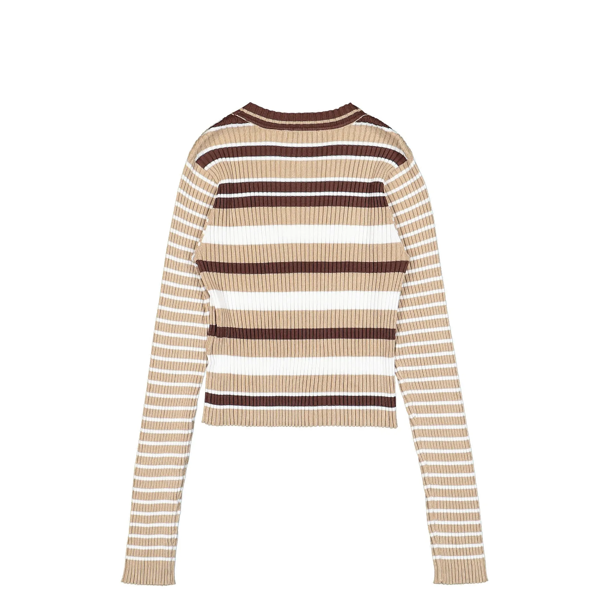 Sweatshirts & Hoodies^GUESS Originals Wmns Go Sophia Ls Ribbed Sweater BrownOak