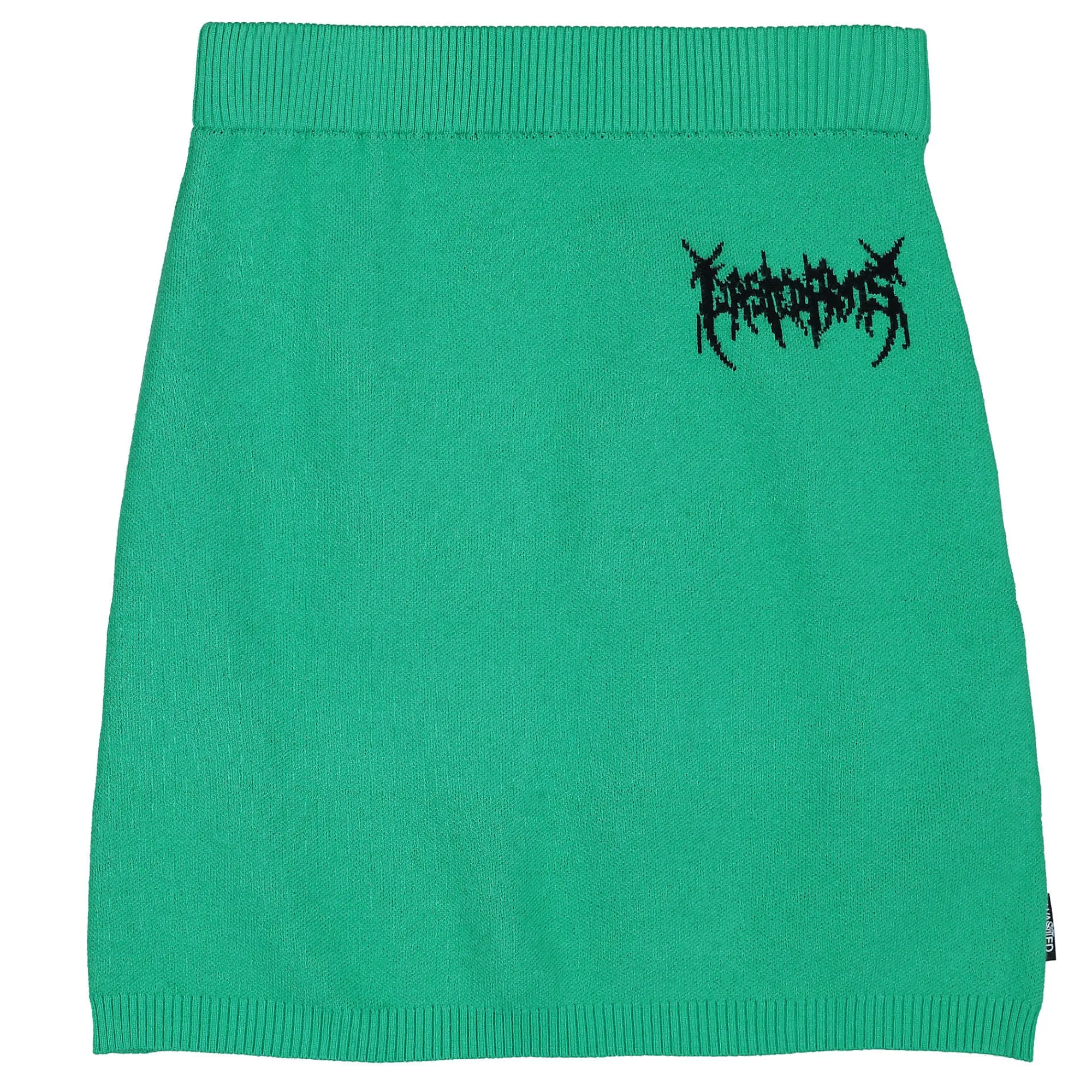 Skirts & Dresses^Wasted Paris Wmns Mortem Knit Skirt SpringGreen