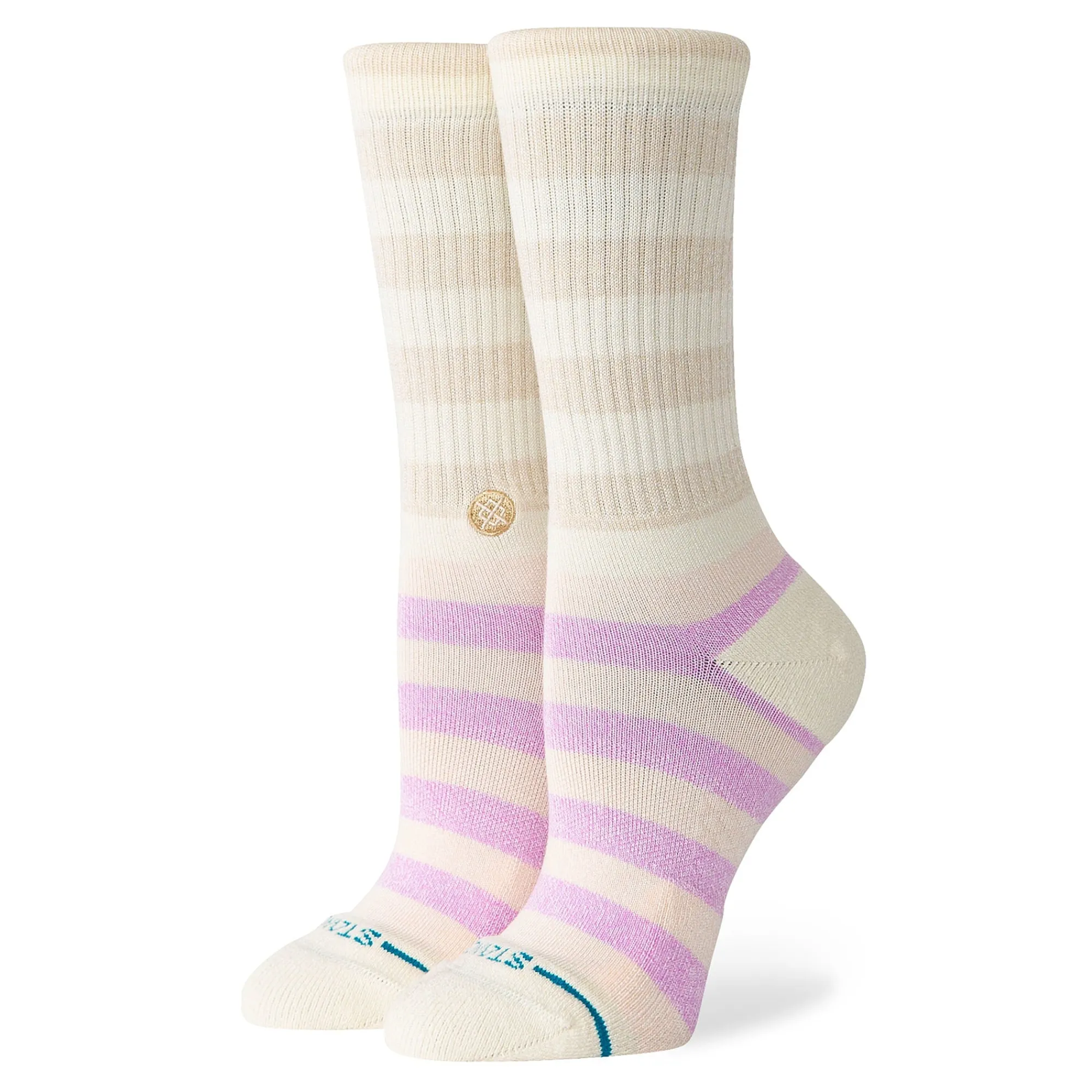 Socks & Underwear^Stance Wmns Sherbert Crew Socks OatmealHeather