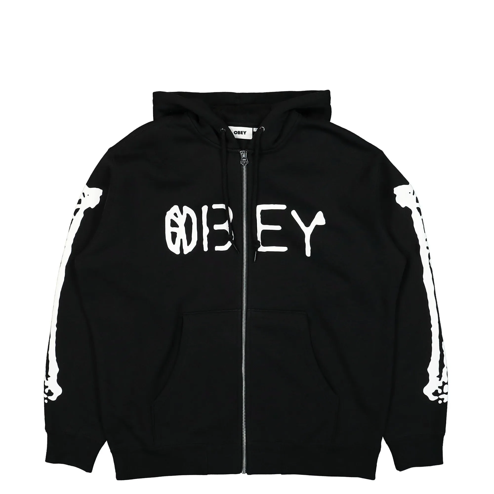 Sweatshirts & Hoodies^Obey World Zip Hood Black