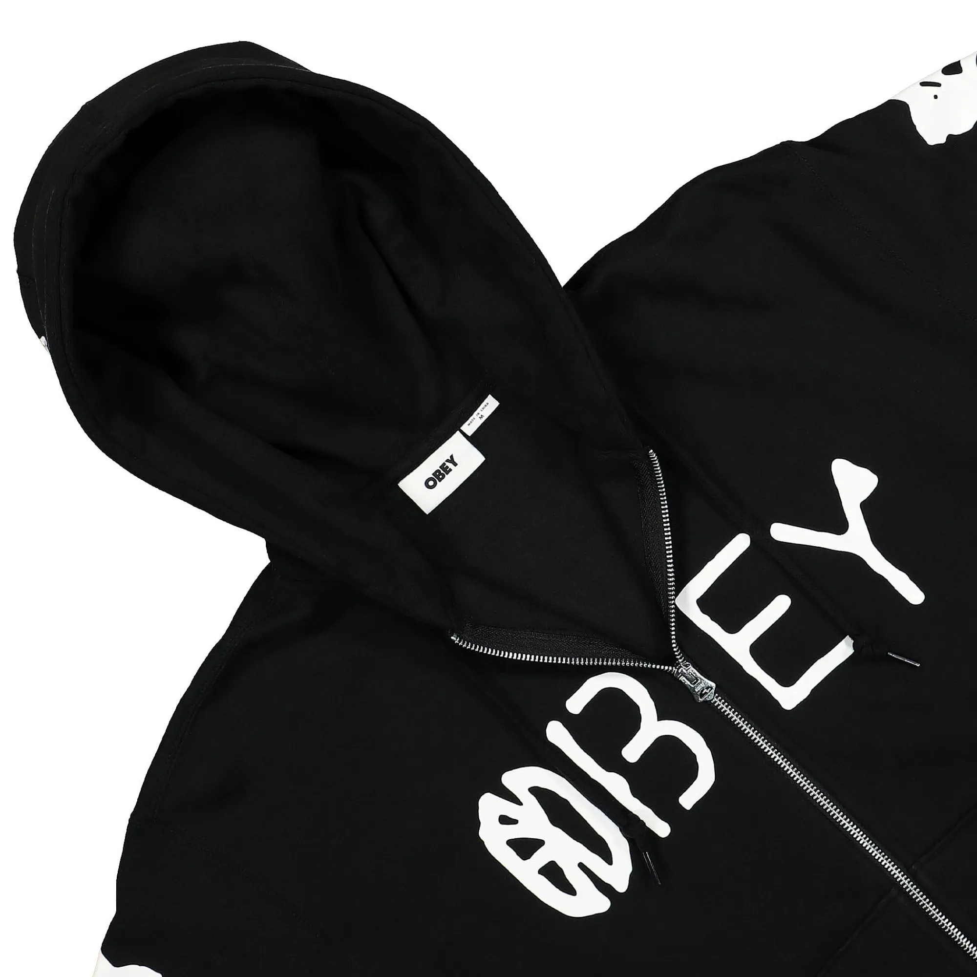 Sweatshirts & Hoodies^Obey World Zip Hood Black