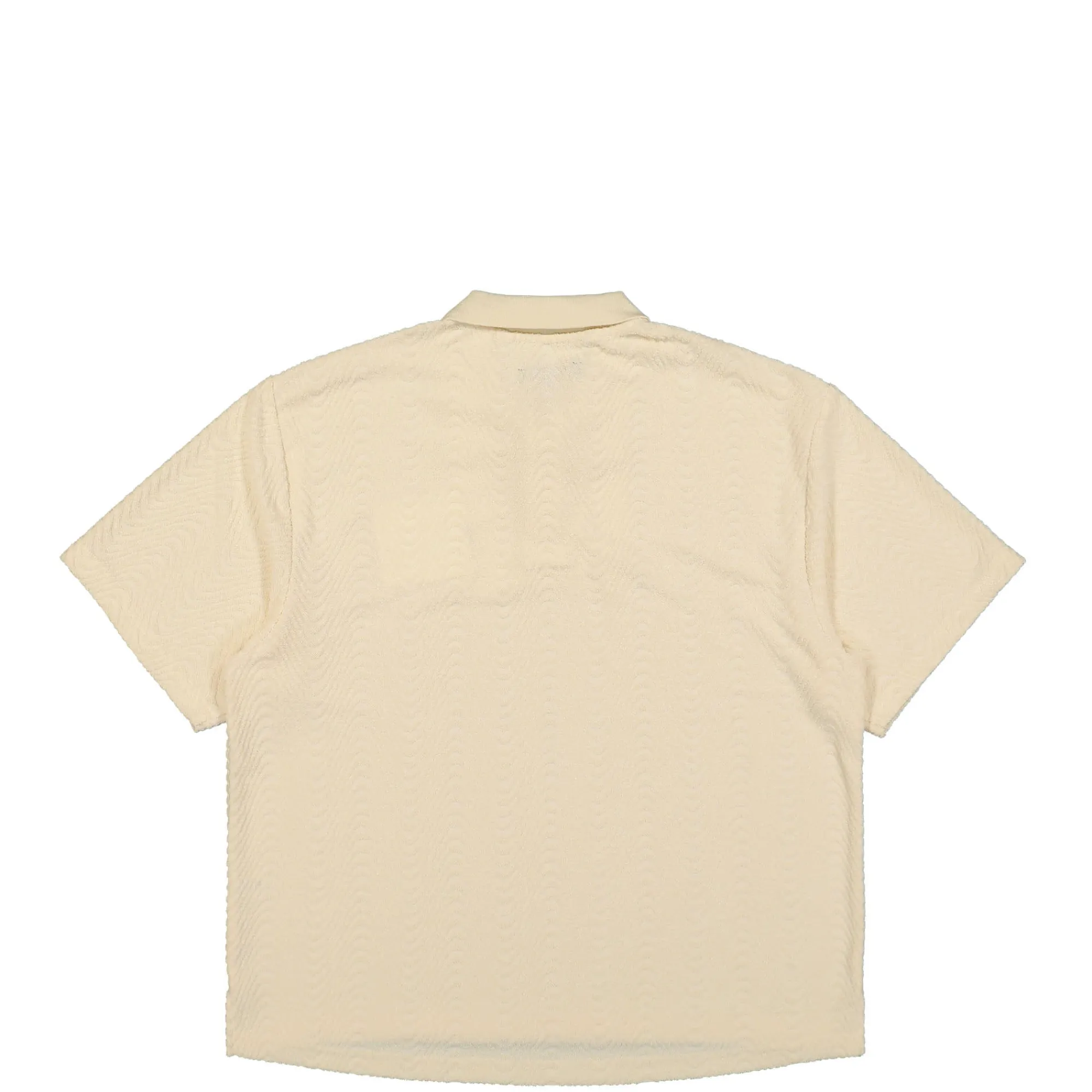 T-Shirts & Long Sleeves^Pleasures Zen Terry Boxy Poloshirt White