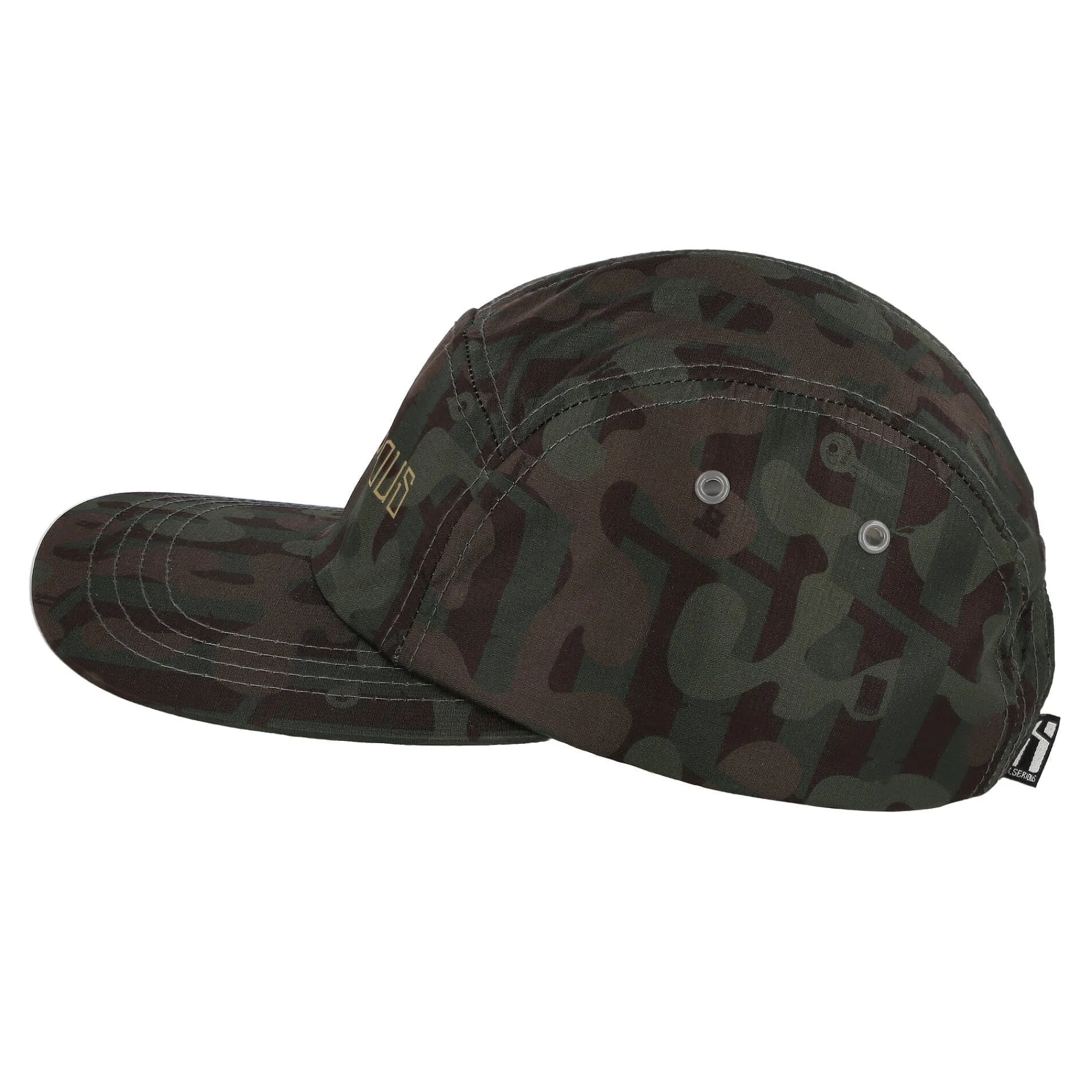 Textile & Gear^Mr. Serious Zip Cap Camouflage