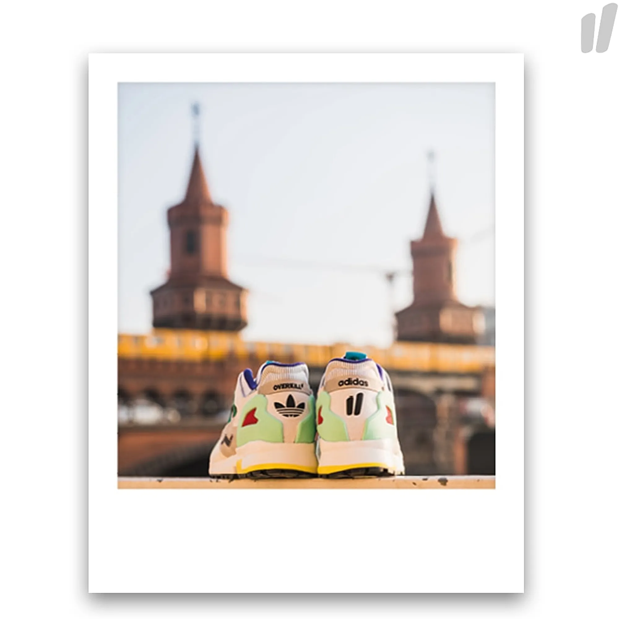 Print & Magazines | Print & Magazines^Overkill ZX10K "I CAN IF I WANT" Oberbaumbrücke Postkarte Polaroid Green